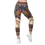 Vintage Riviera Leggings With Pockets