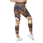 Vintage Riviera Leggings With Pockets
