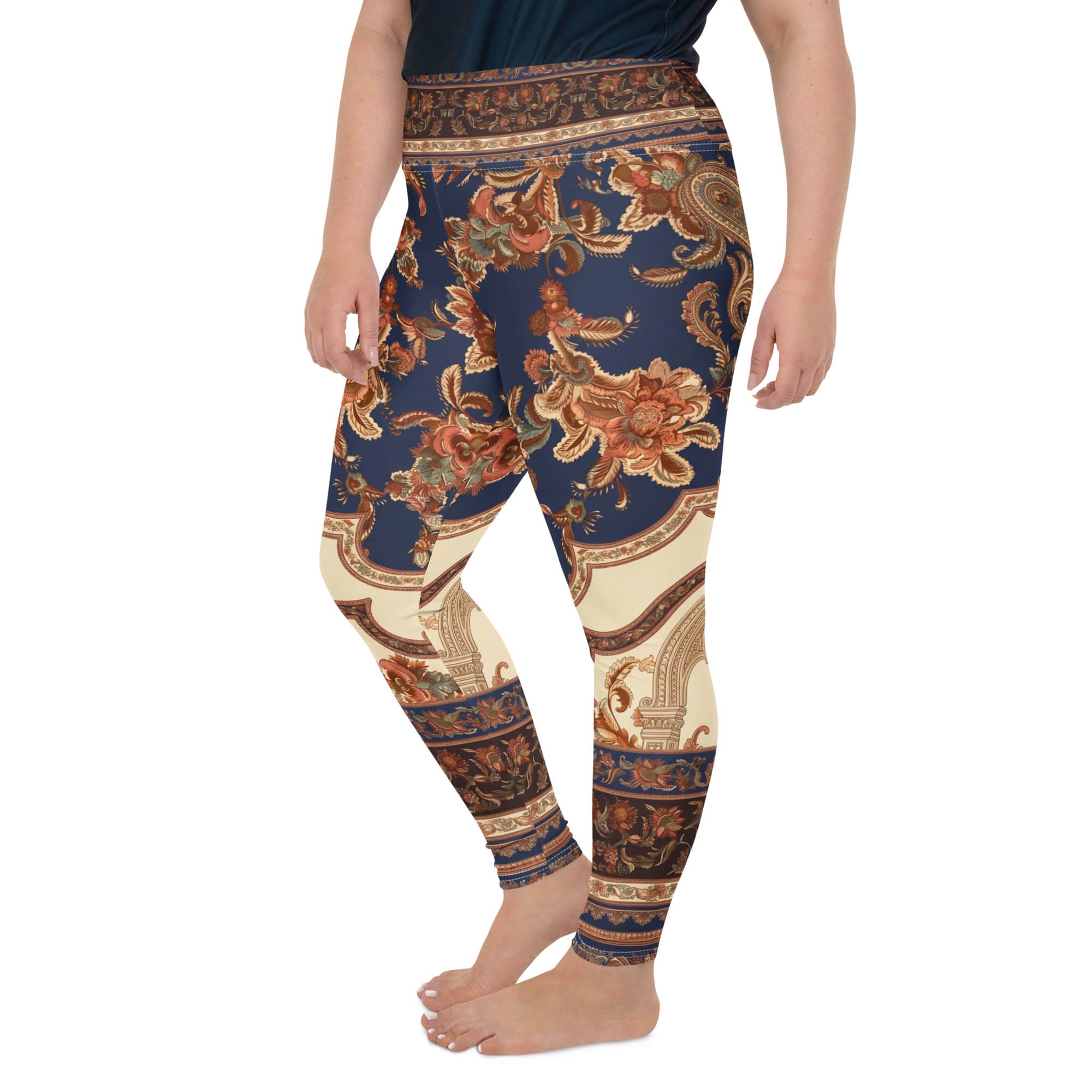 Vintage Riviera Plus Size Leggings