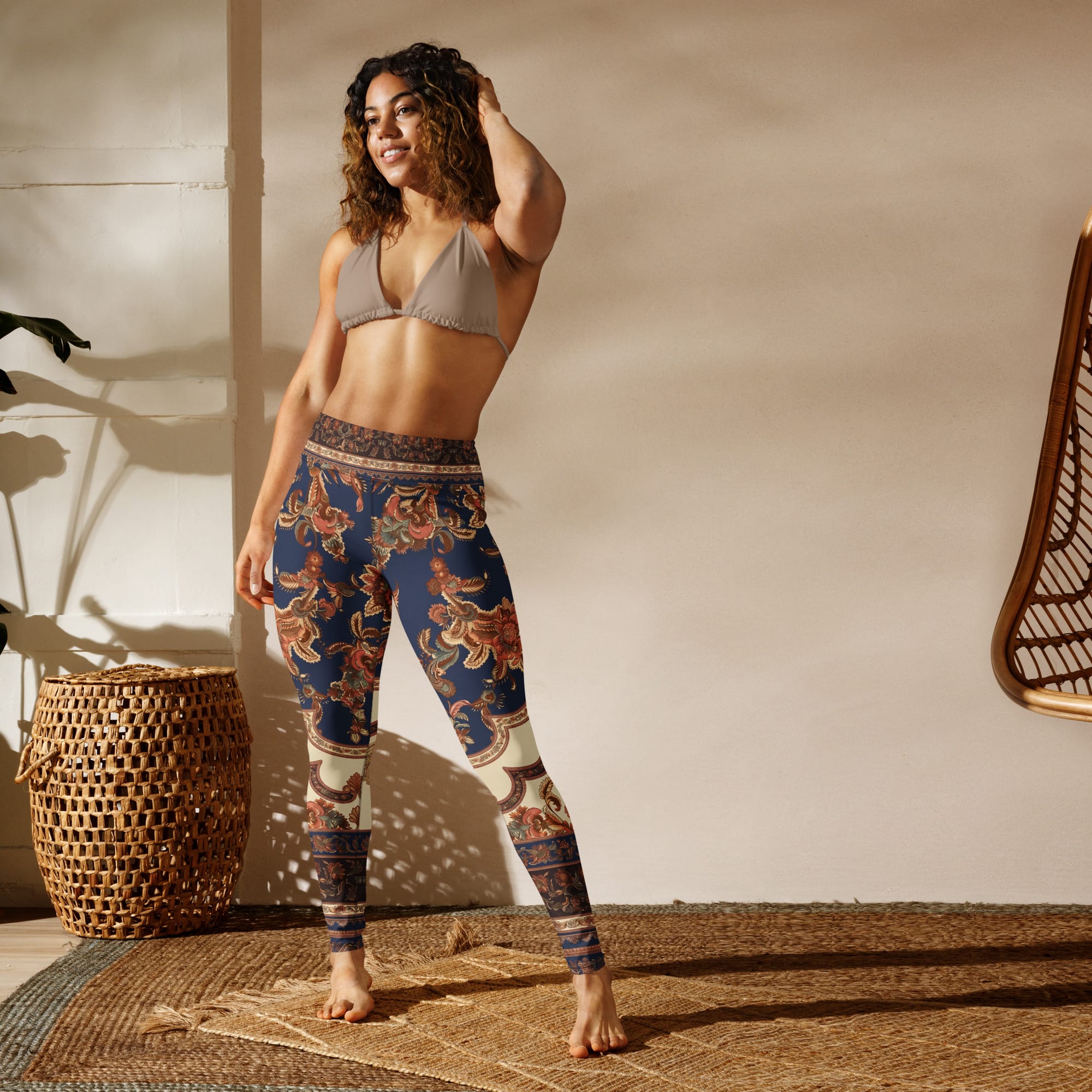 Vintage Riviera Yoga Leggings