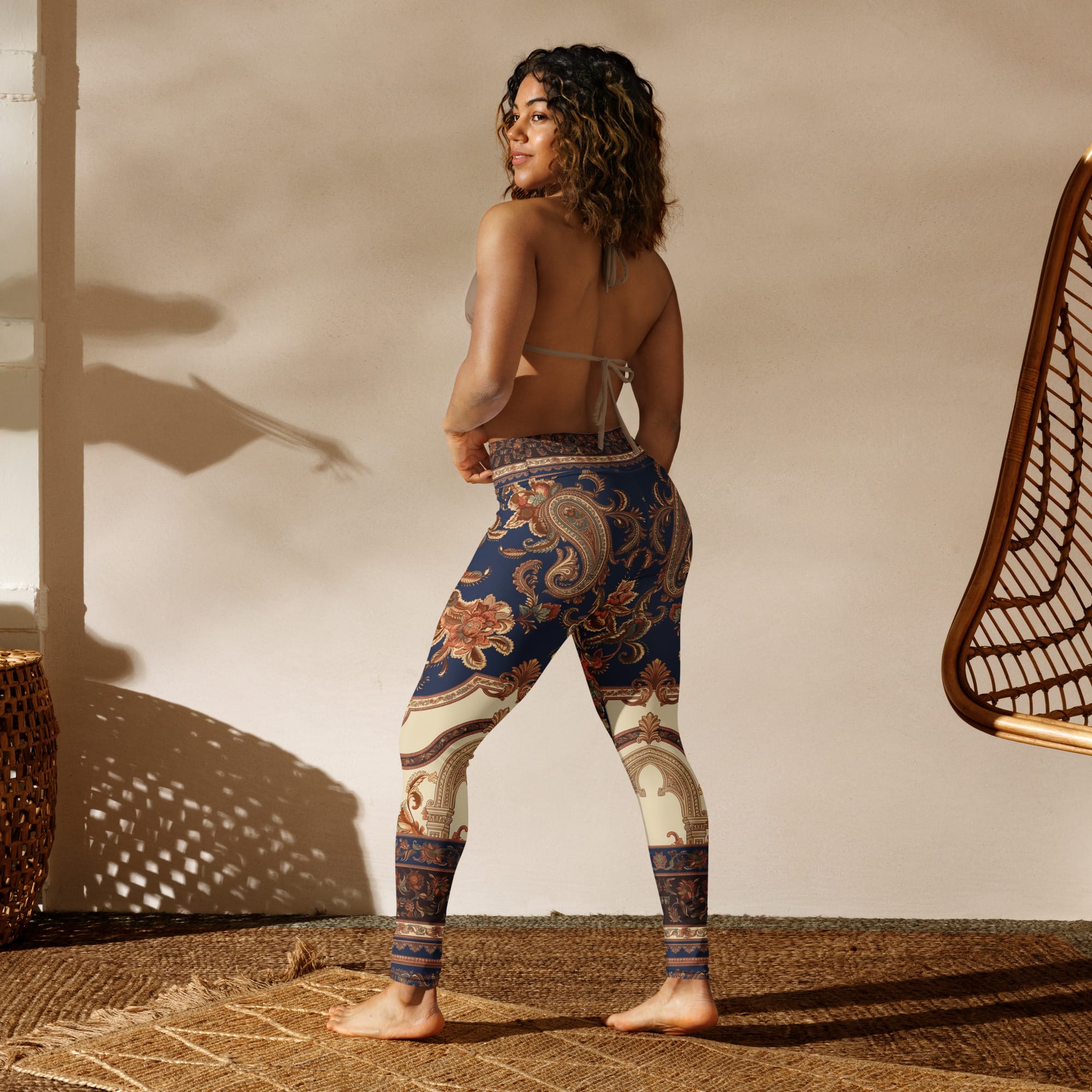 Vintage Riviera Yoga Leggings