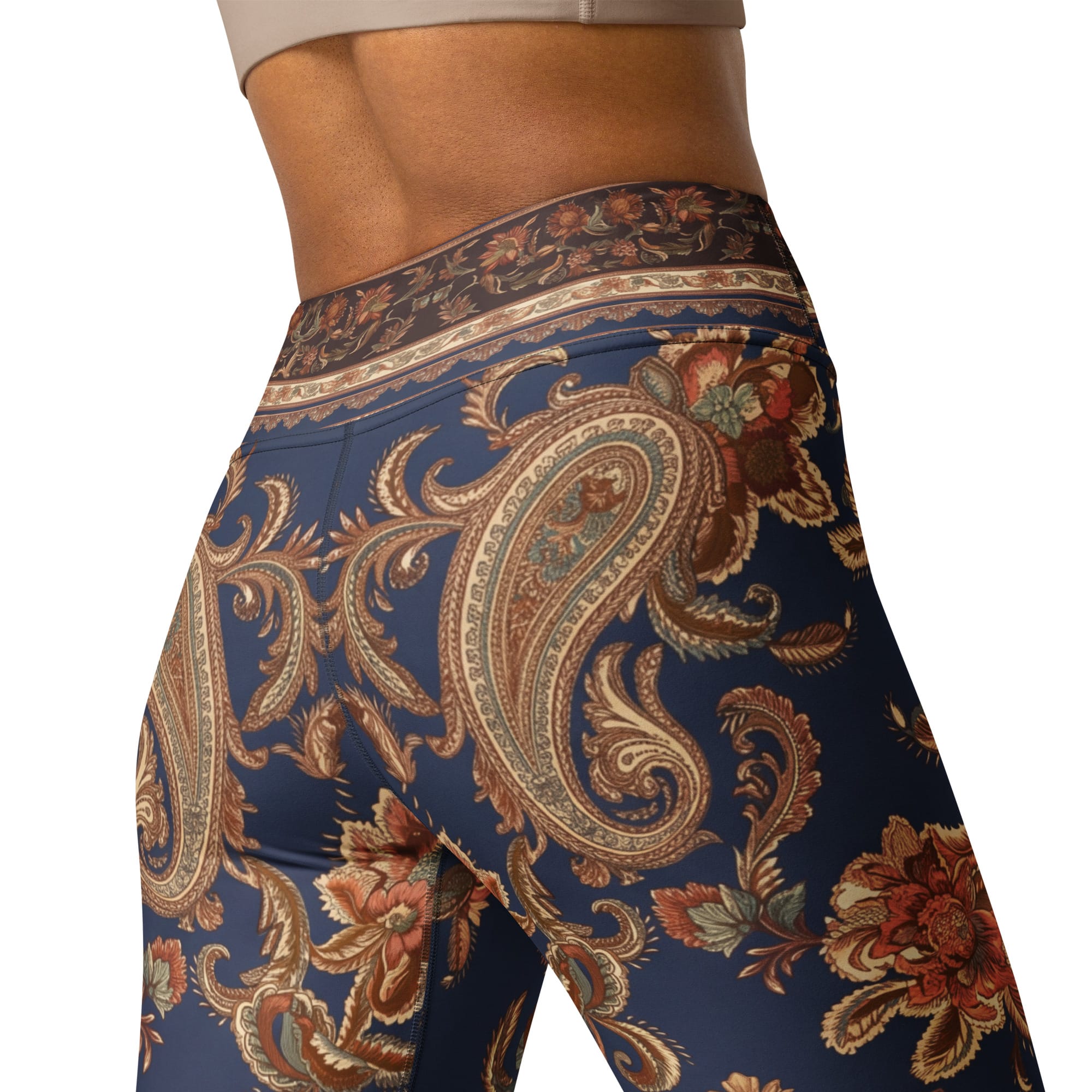 Vintage Riviera Yoga Leggings