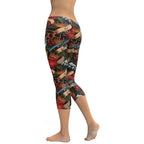 Vintage Tattoos Capris