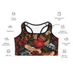 Vintage Tattoos Sports Bra