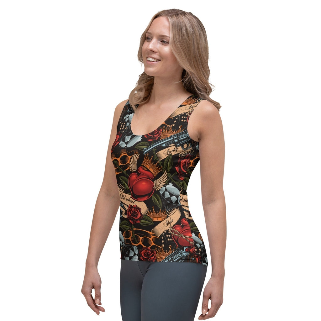 Vintage Tattoos Tank Top