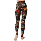 Vintage Tattoos Yoga Leggings