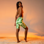 Watercolor St. Patrick's Day Biker Shorts