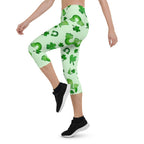 Watercolor St. Patrick's Day Capris