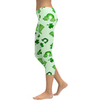 Watercolor St. Patrick's Day Capris