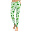 Watercolor St. Patrick's Day Leggings