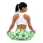Watercolor St. Patrick's Day Yoga Leggings
