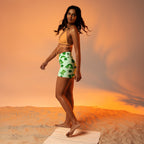 Watercolor St. Patrick's Day Yoga Shorts