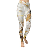 Marble Yoga Leggings