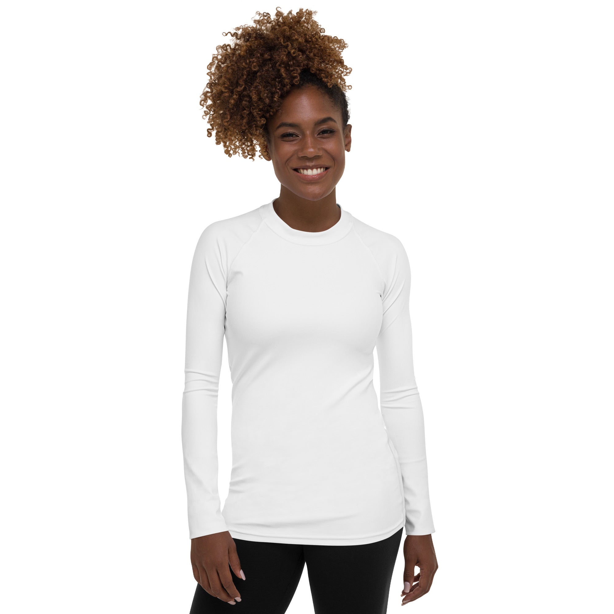 White Rash Guard