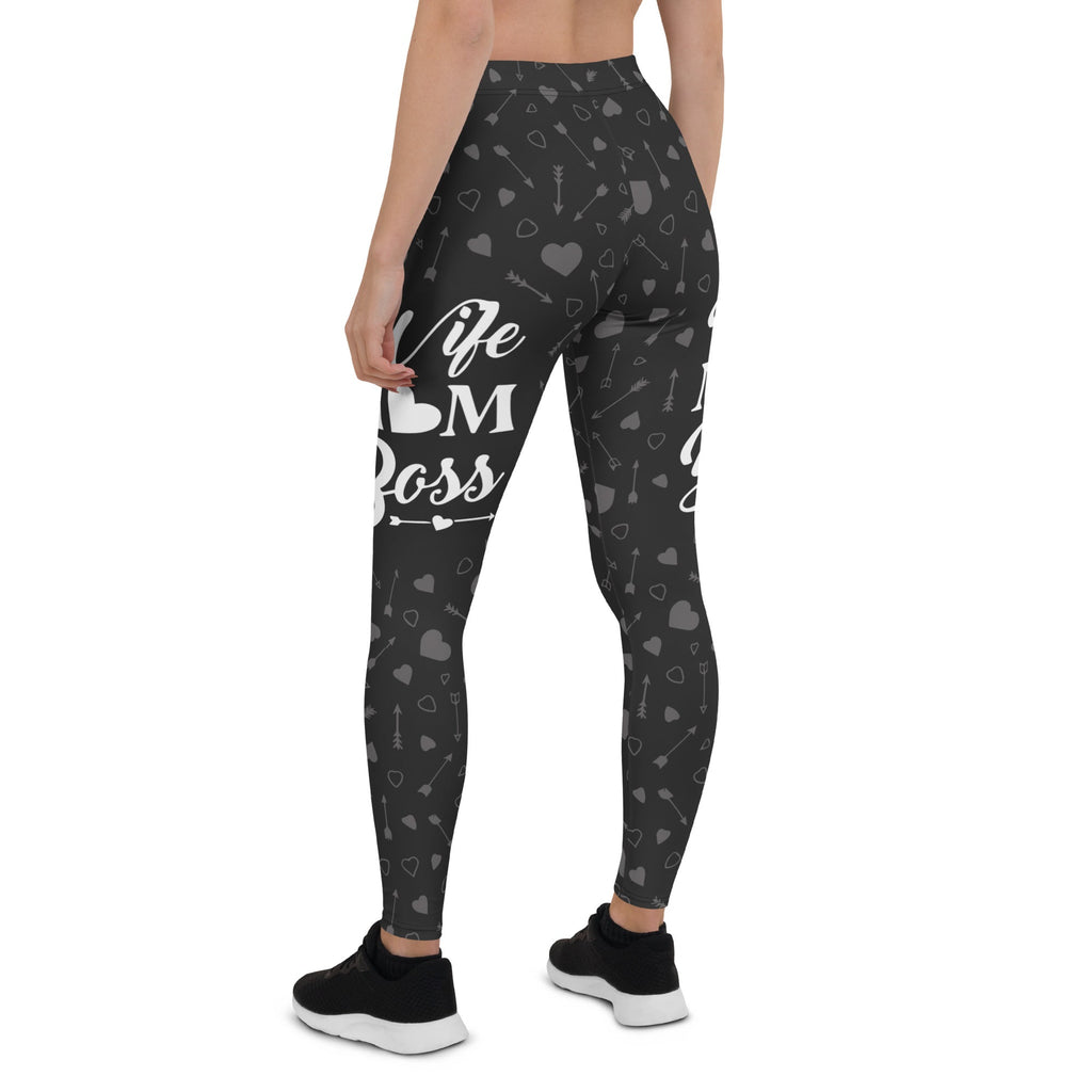 Wife Mom Boss Leggings