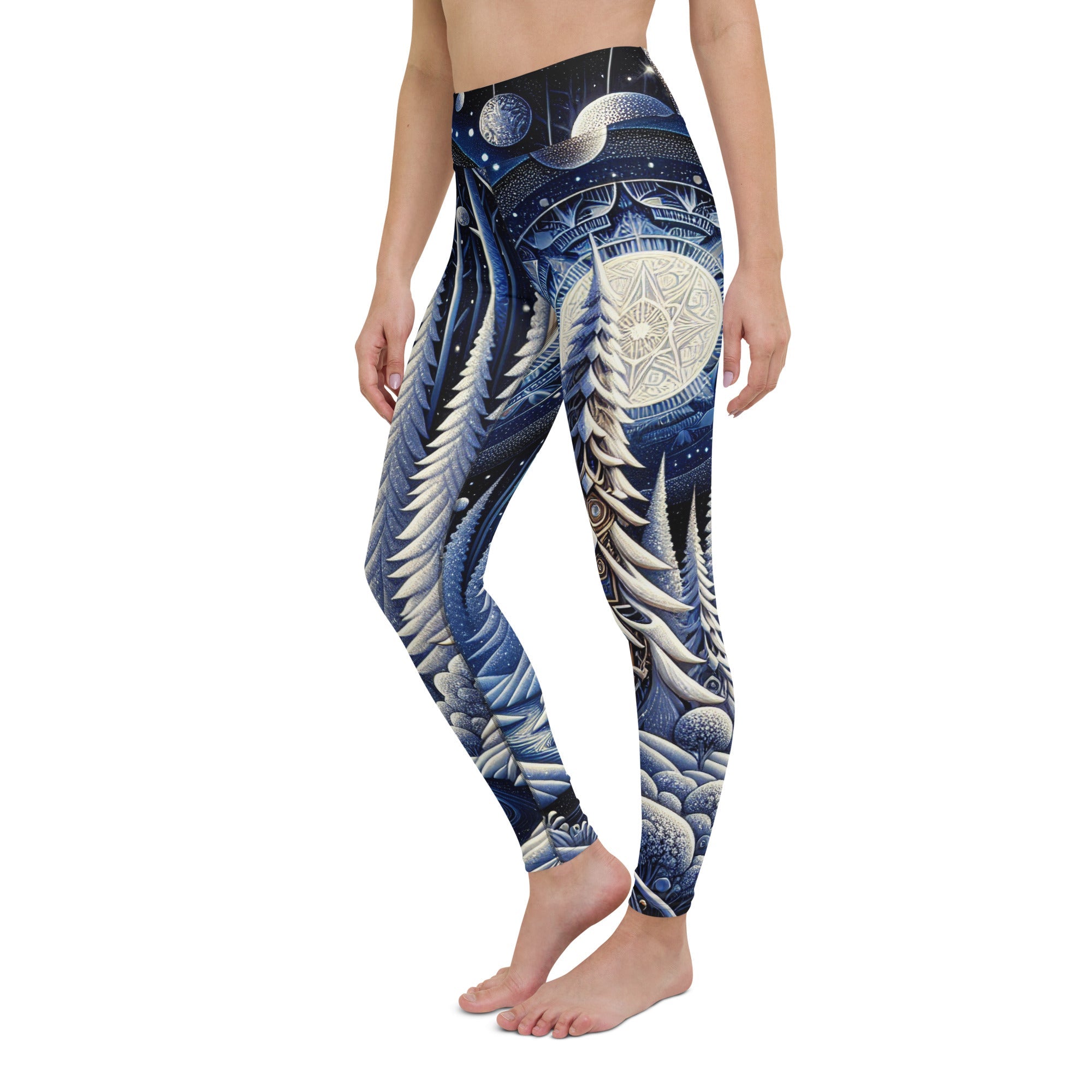 Winter Wonderland Yoga Leggings