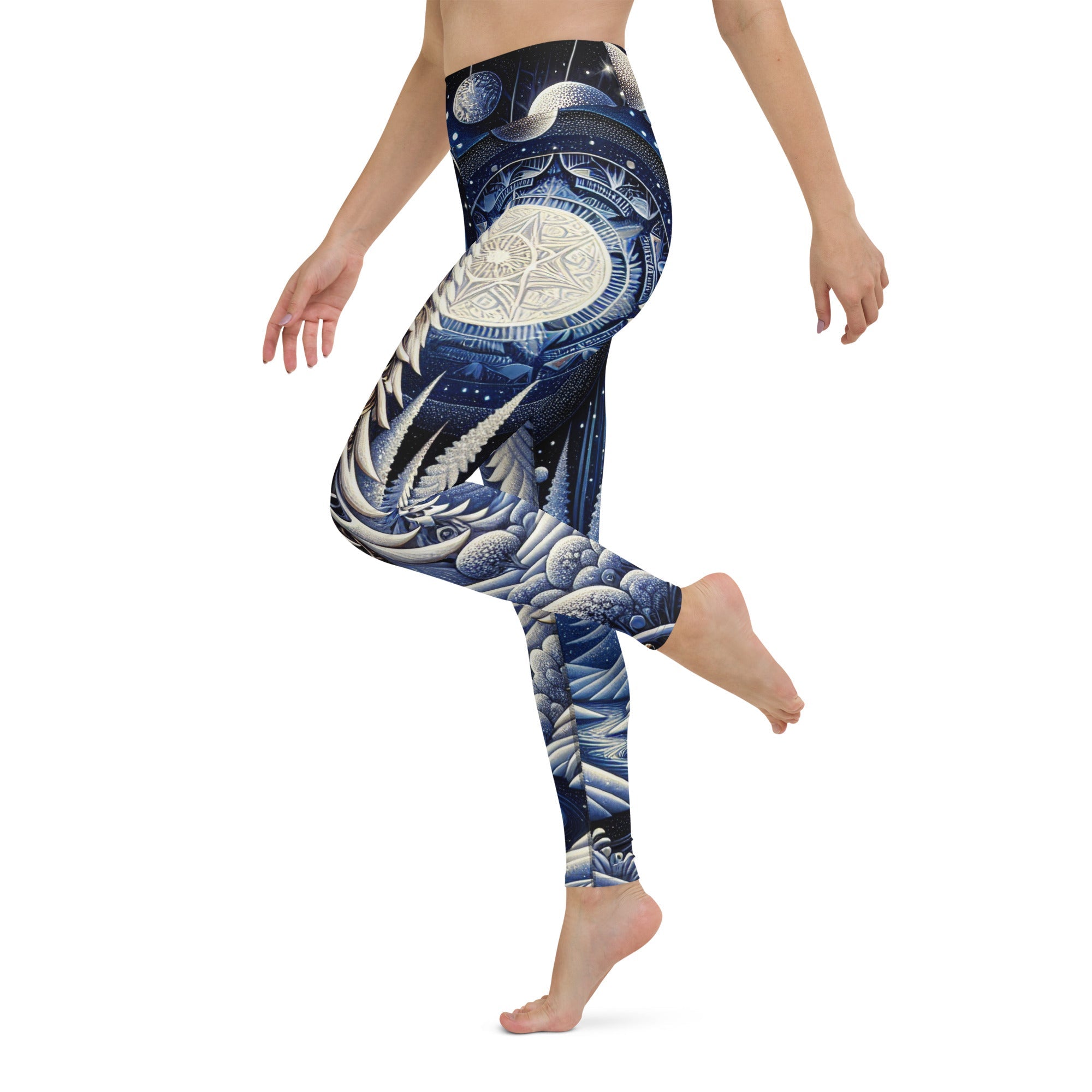 Winter Wonderland Yoga Leggings