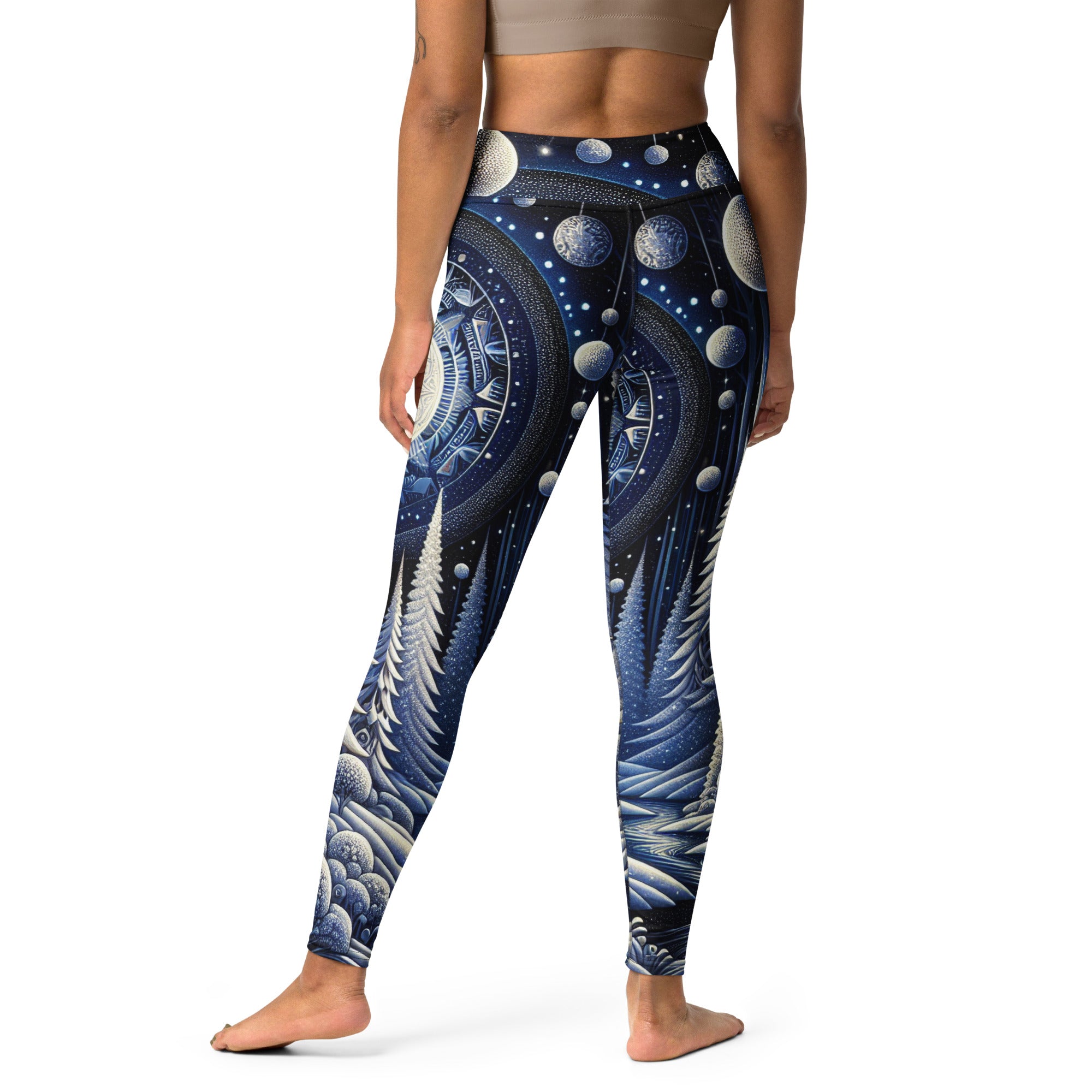 Winter Wonderland Yoga Leggings