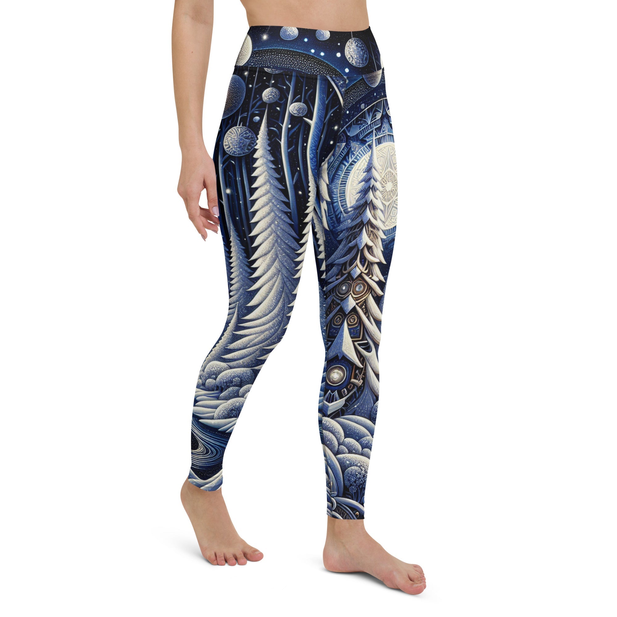 Winter Wonderland Yoga Leggings