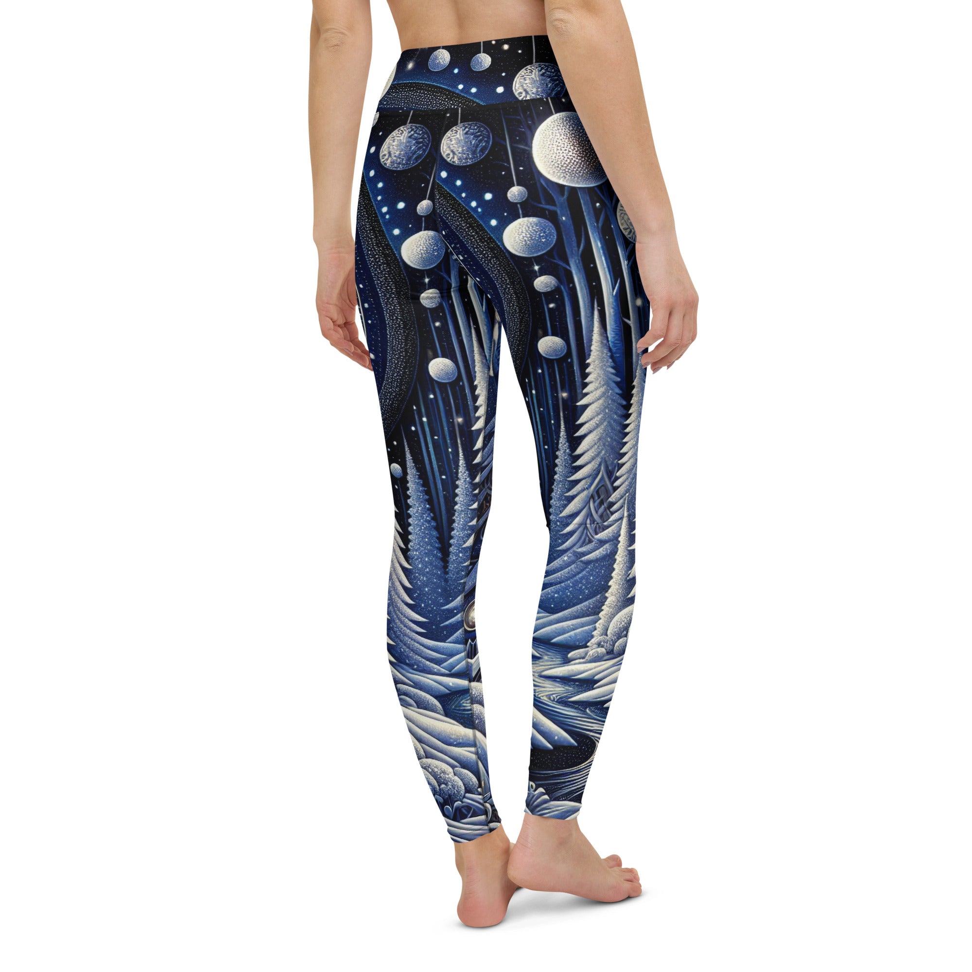 Winter Wonderland Yoga Leggings