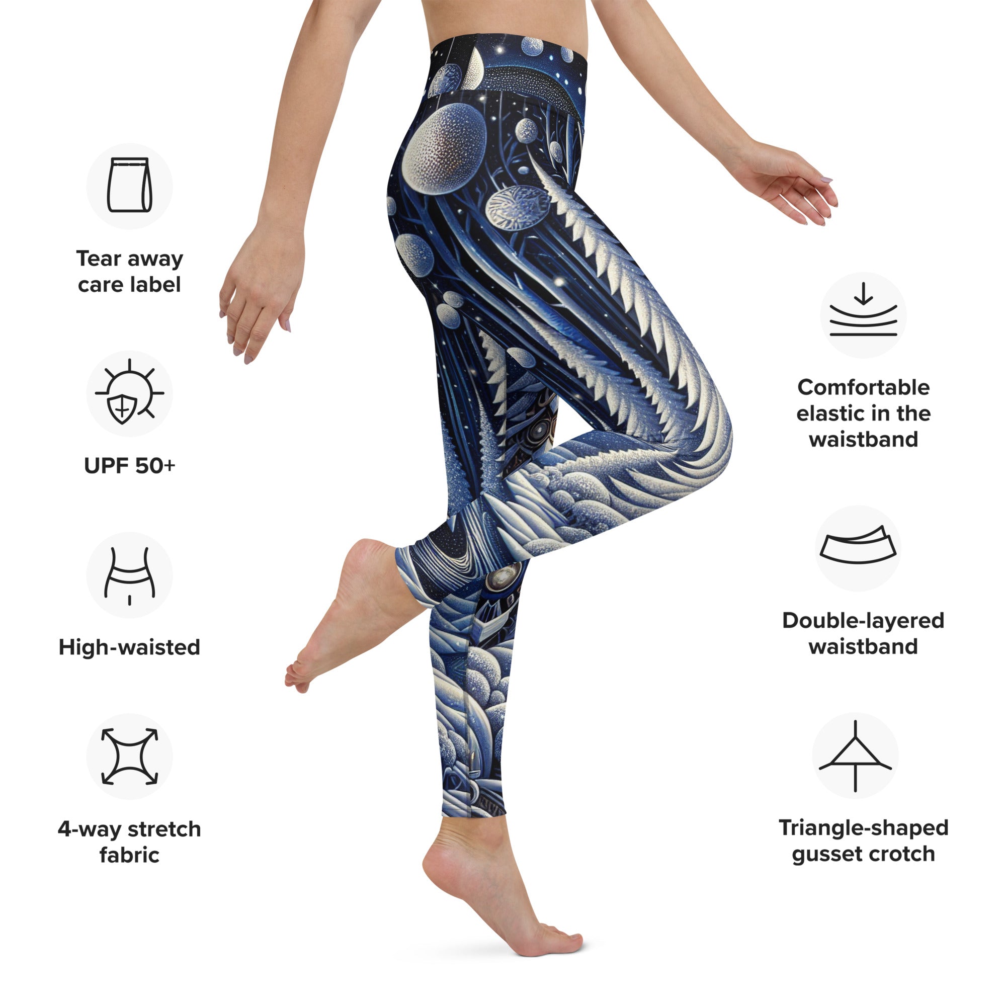 Winter Wonderland Yoga Leggings