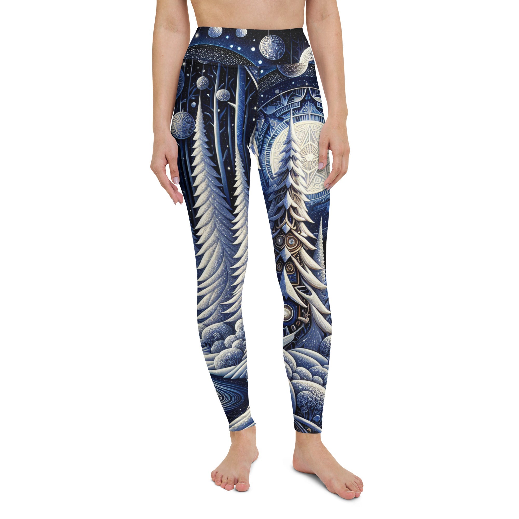 Winter Wonderland Yoga Leggings