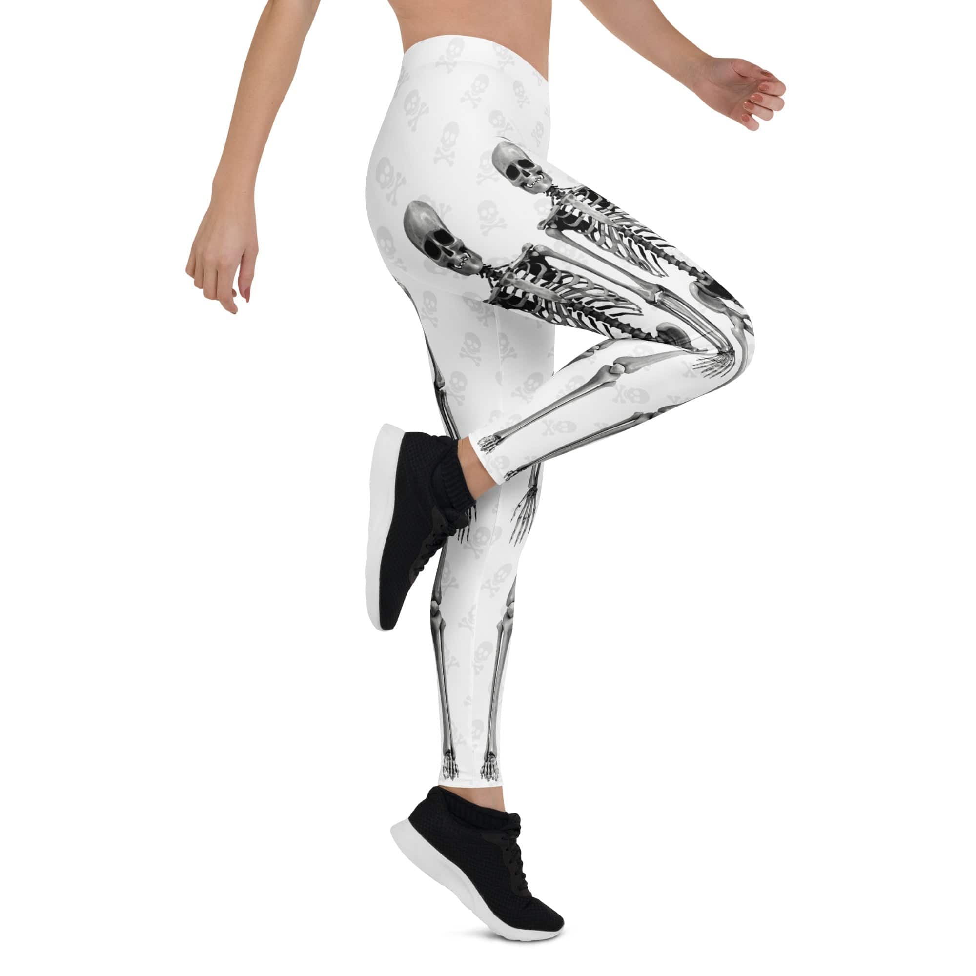 X-Ray Skeleton Print Leggings