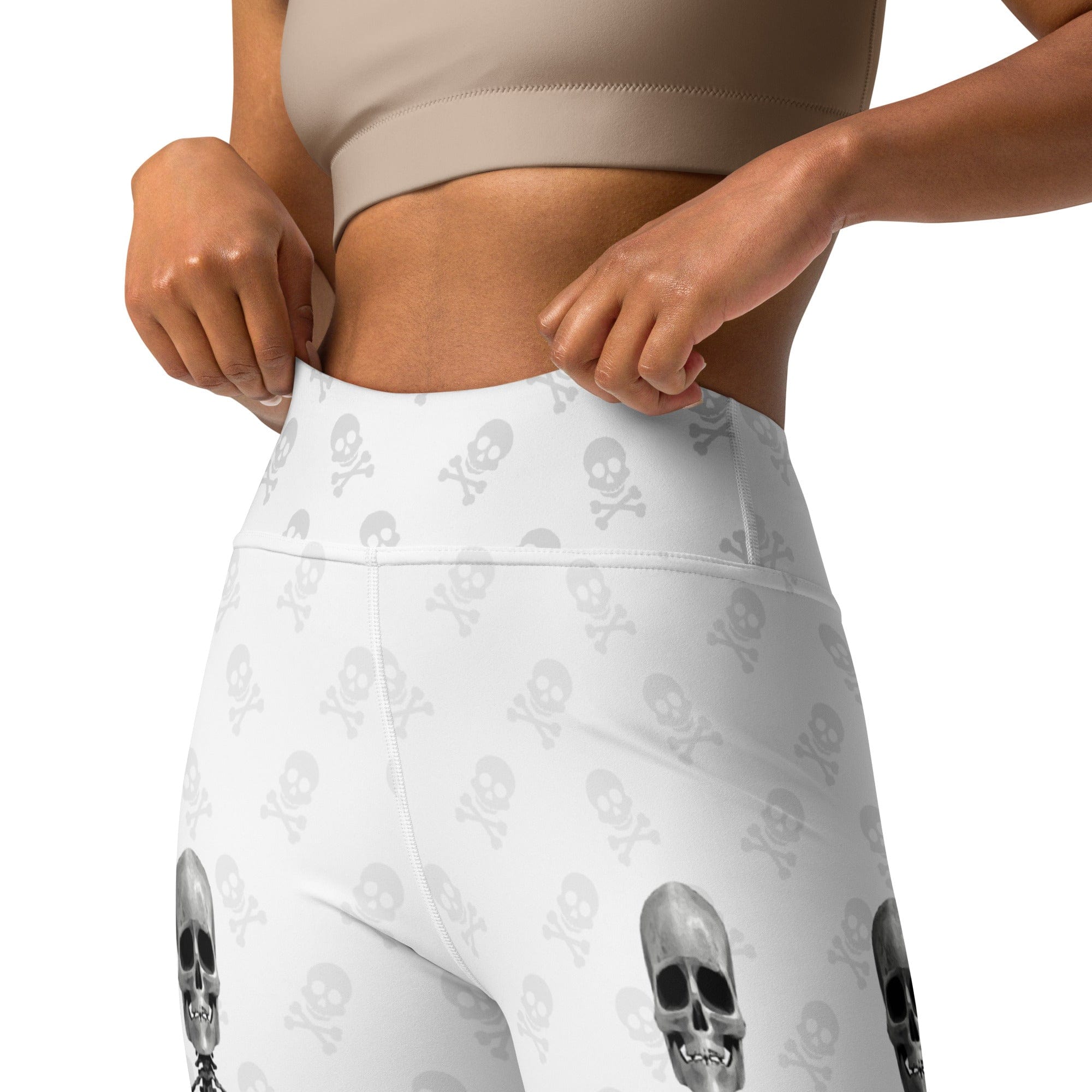 X-Ray Skeleton Print Yoga Leggings