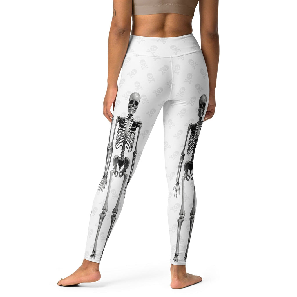 X-Ray Skeleton Print Yoga Leggings