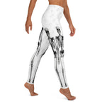 X-Ray Skeleton Print Yoga Leggings