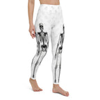X-Ray Skeleton Print Yoga Leggings