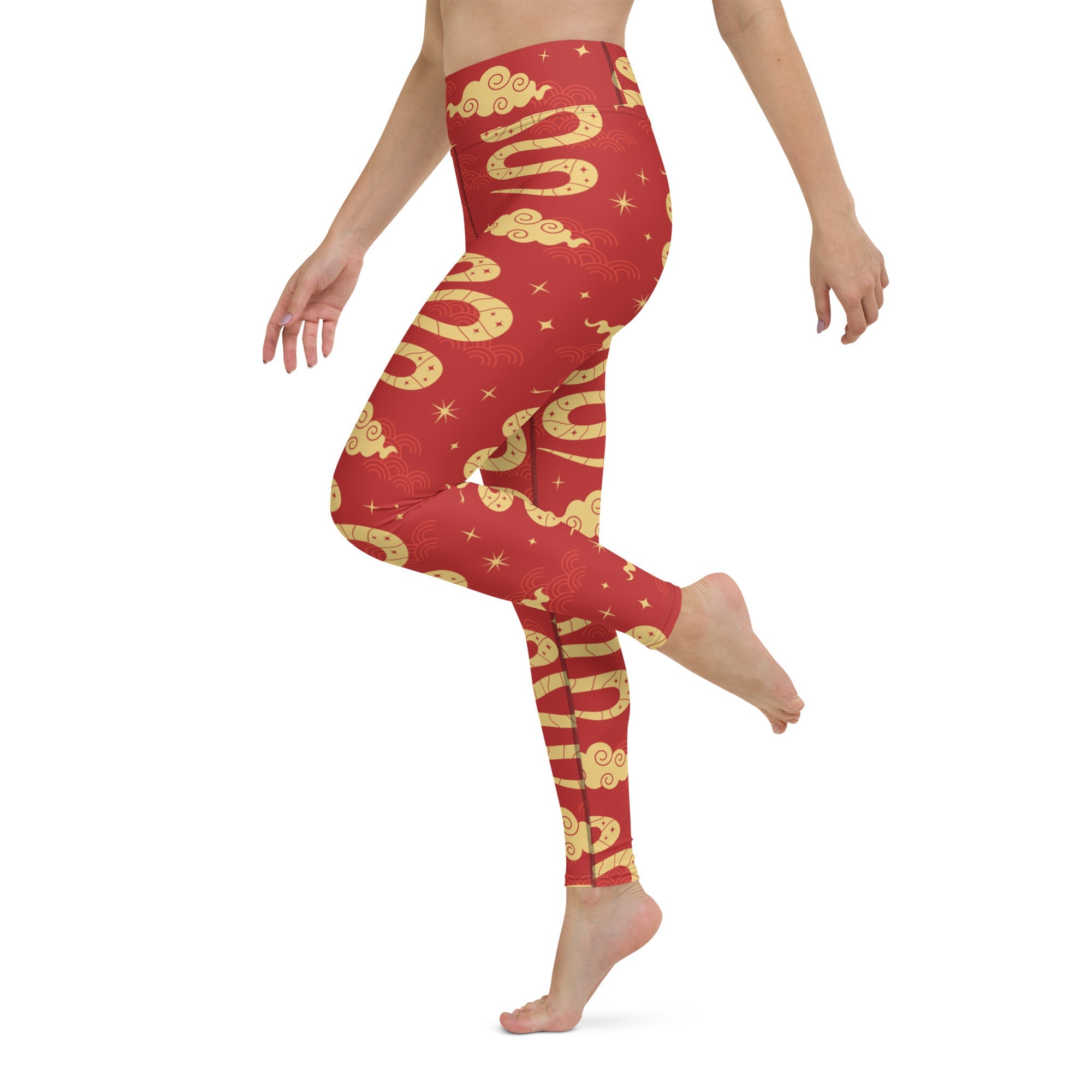 Year Of The Snake Yoga Leggings