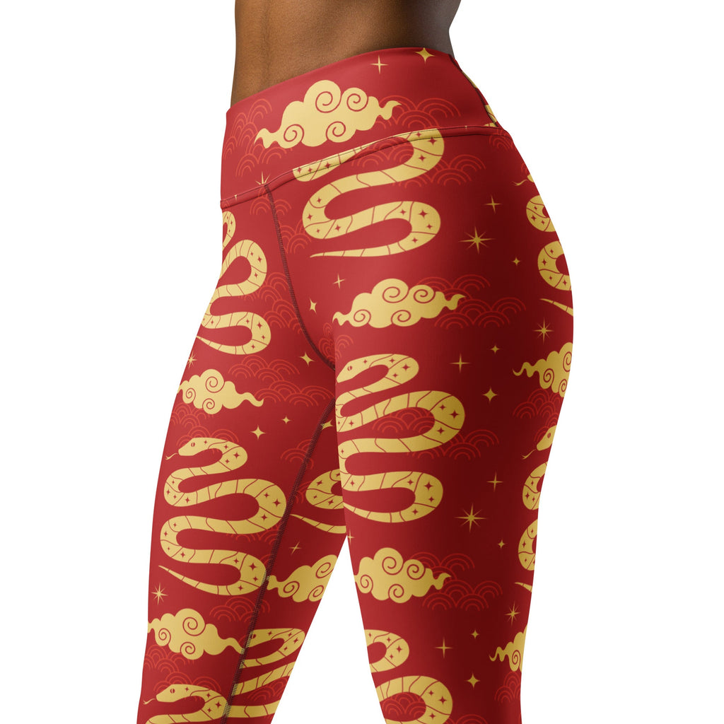 Year Of The Snake Yoga Leggings