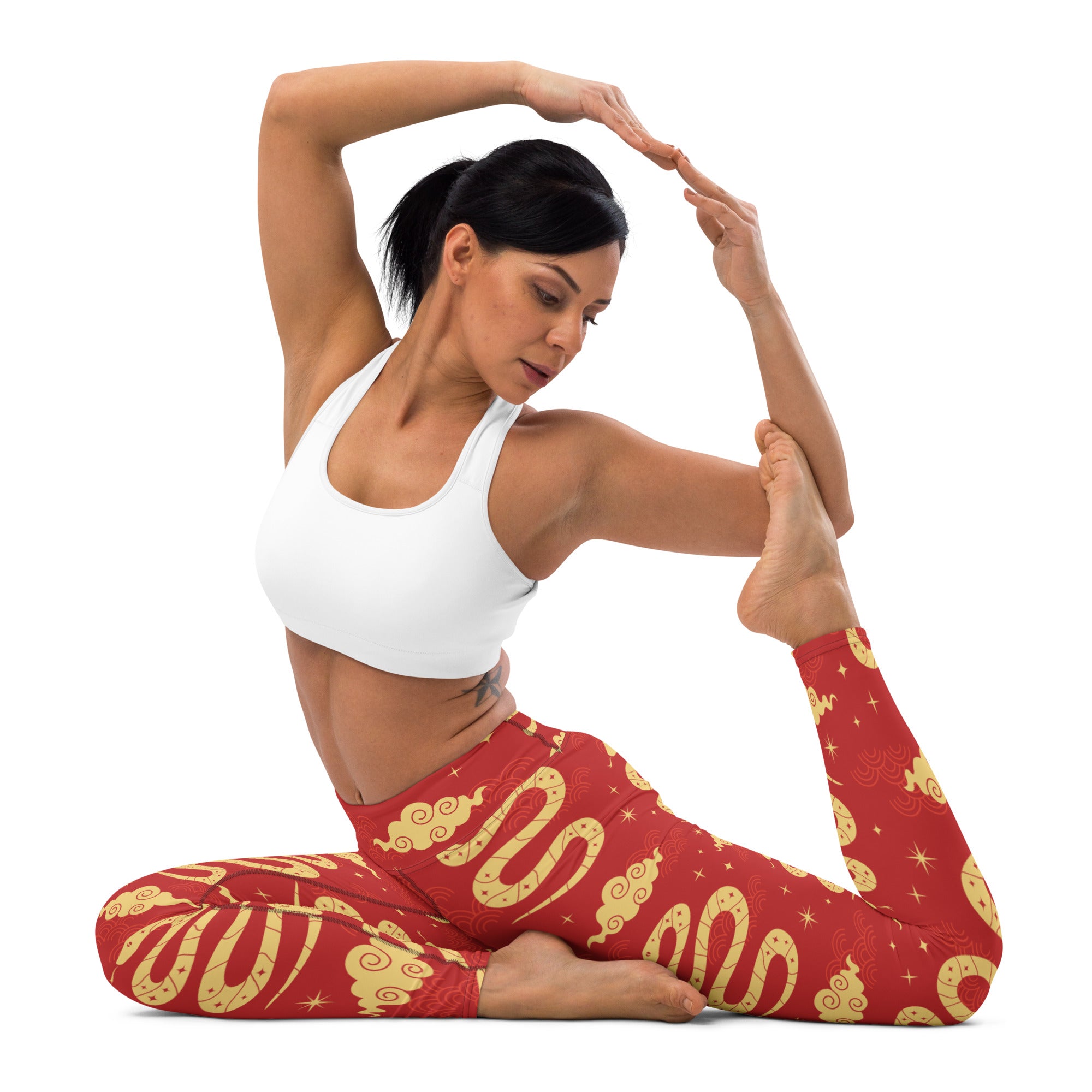 Year Of The Snake Yoga Leggings