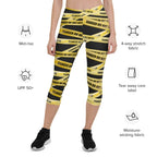 Yellow Tape Capris