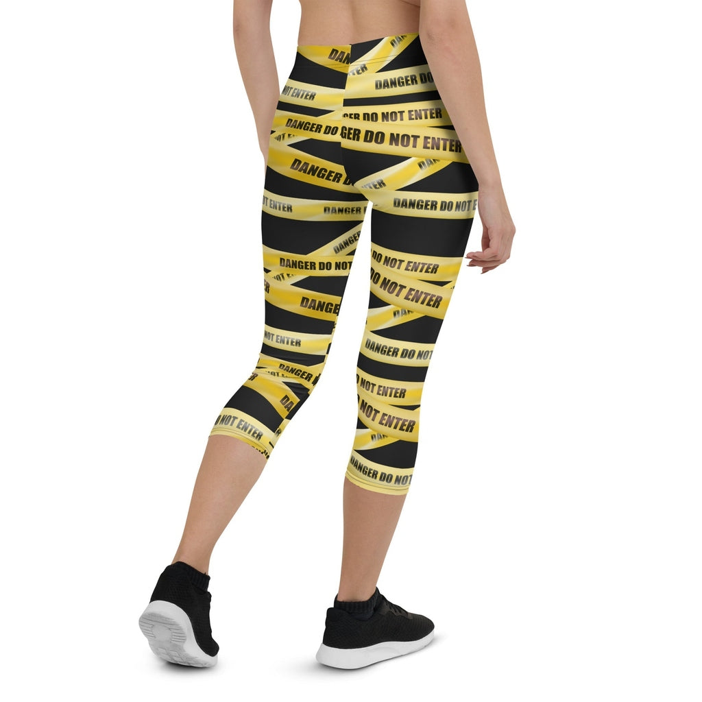 Yellow Tape Capris