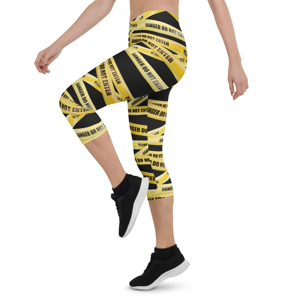 Yellow Tape Capris