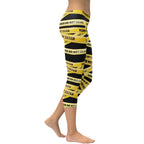 Yellow Tape Capris