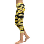 Yellow Tape Capris
