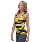 Yellow Tape Tank Top