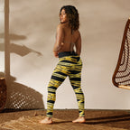 Yellow Tape Yoga Leggings