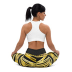 Yellow Tape Yoga Leggings