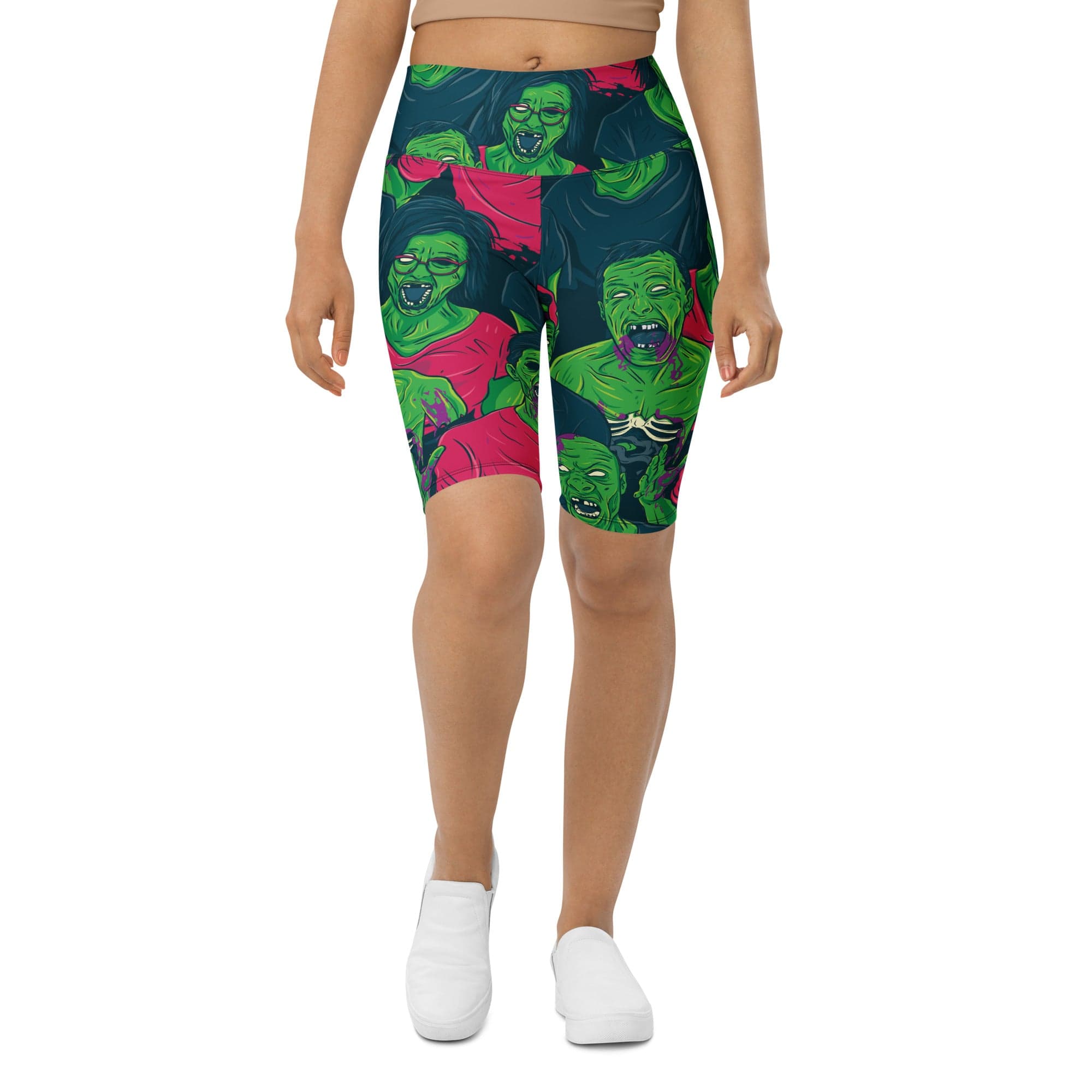 Zombie Biker Shorts