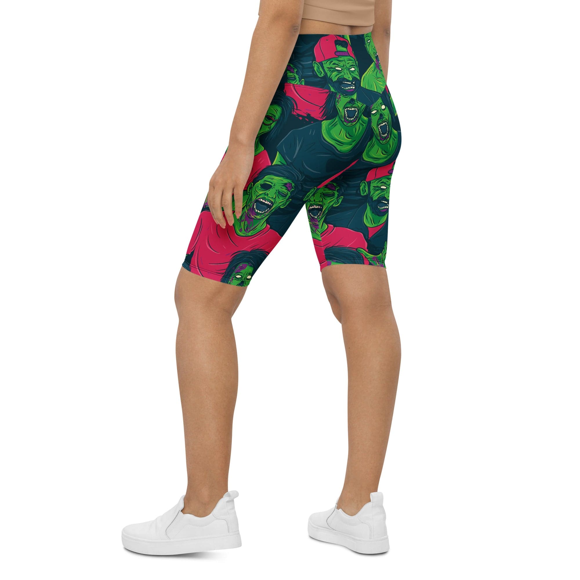 Zombie Biker Shorts
