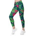 Zombie Crossover Leggings With Pockets