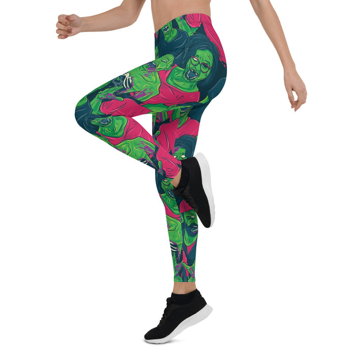 Zombie Leggings: Women's Halloween Outfits | FIERCEPULSE