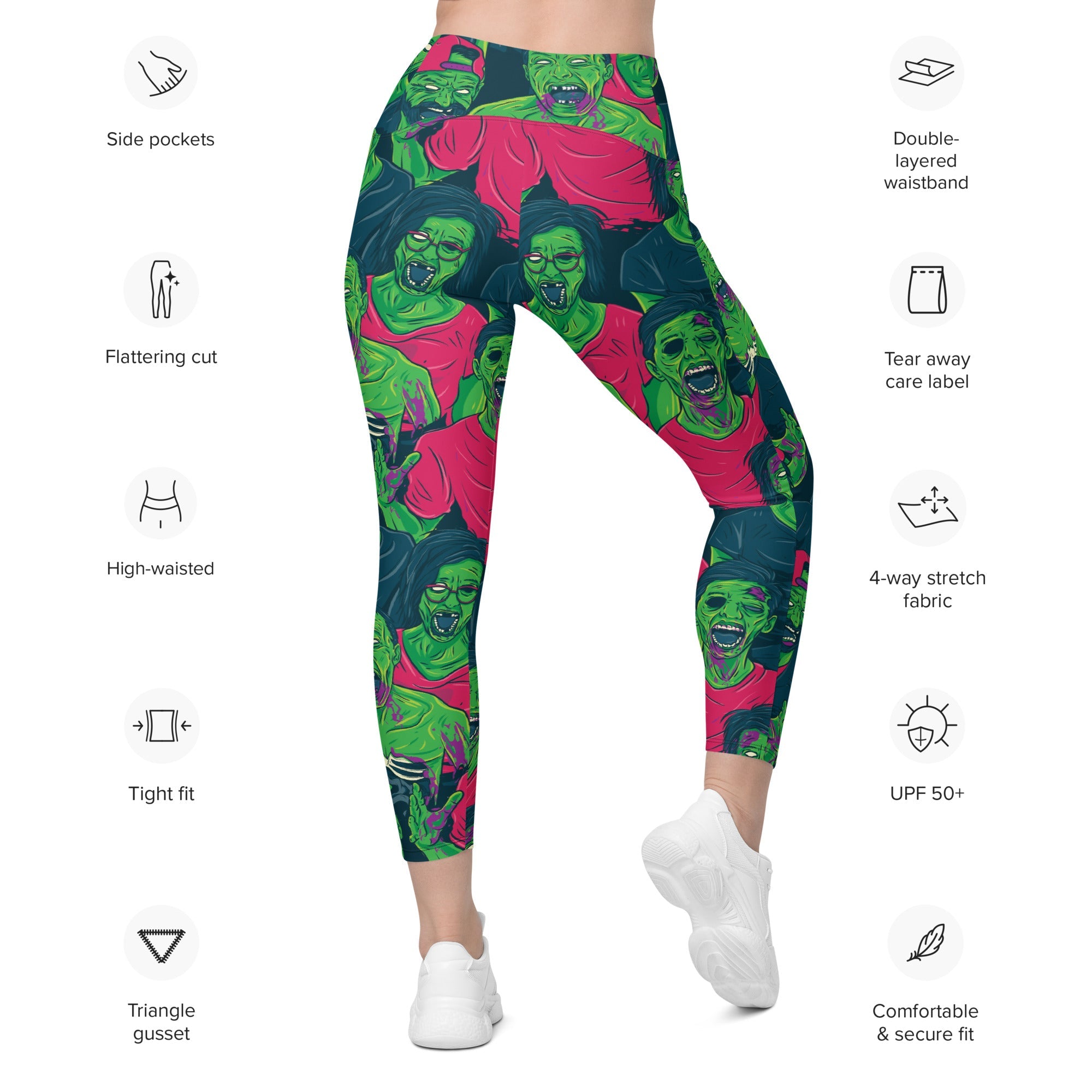 Zombie Leggings With Pockets