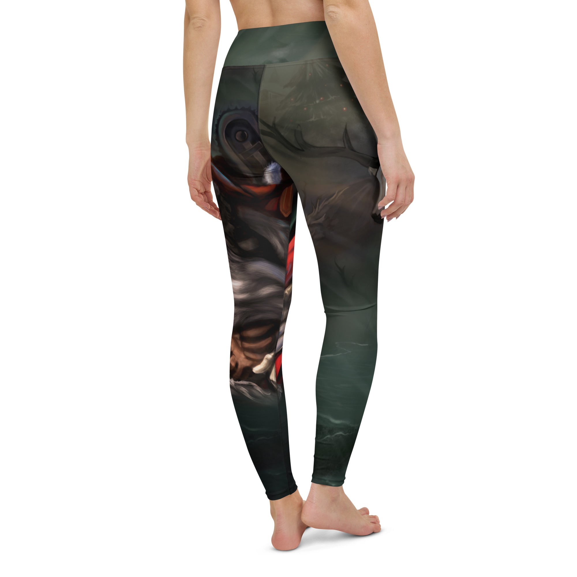 Zombie Santa Yoga Leggings