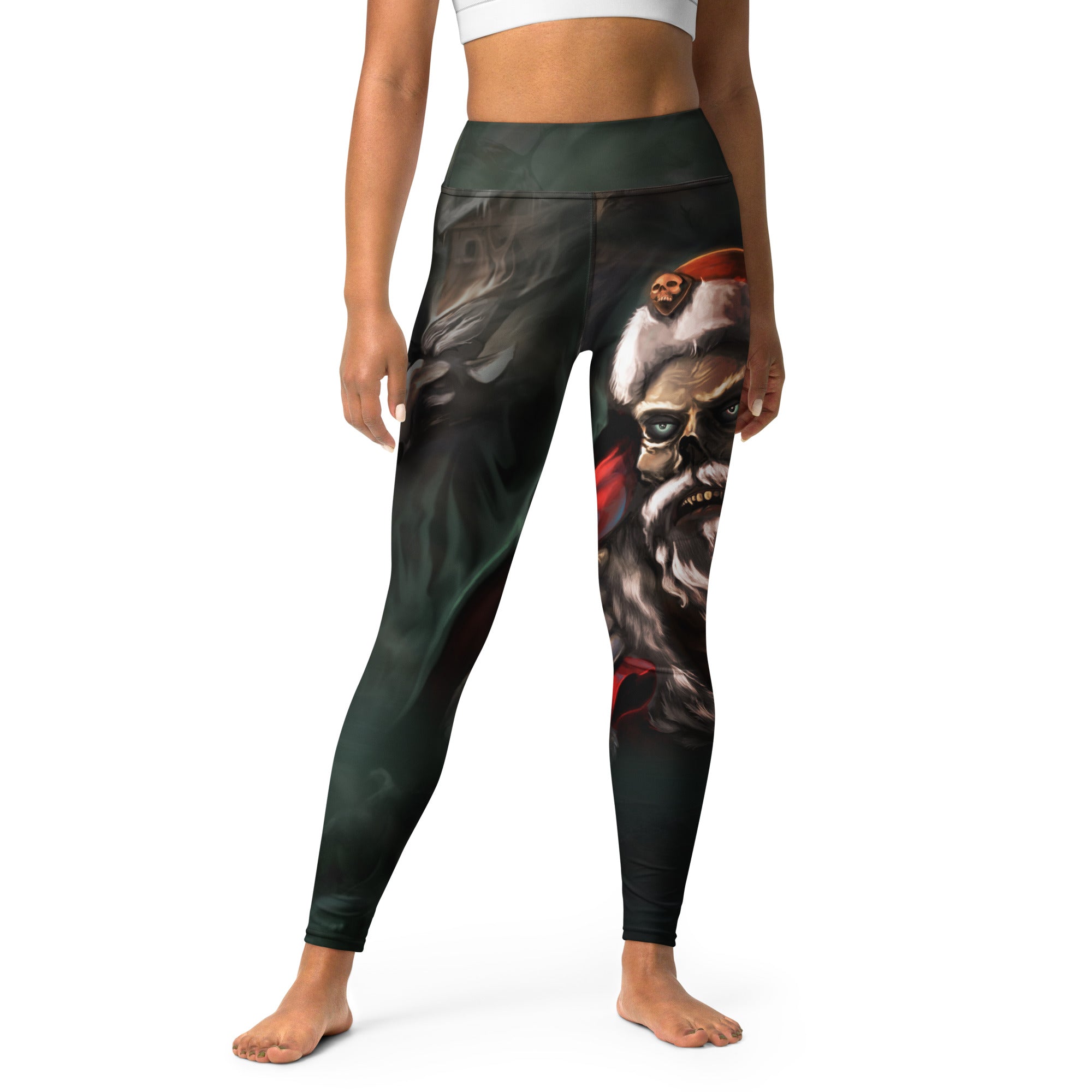 Zombie Santa Yoga Leggings