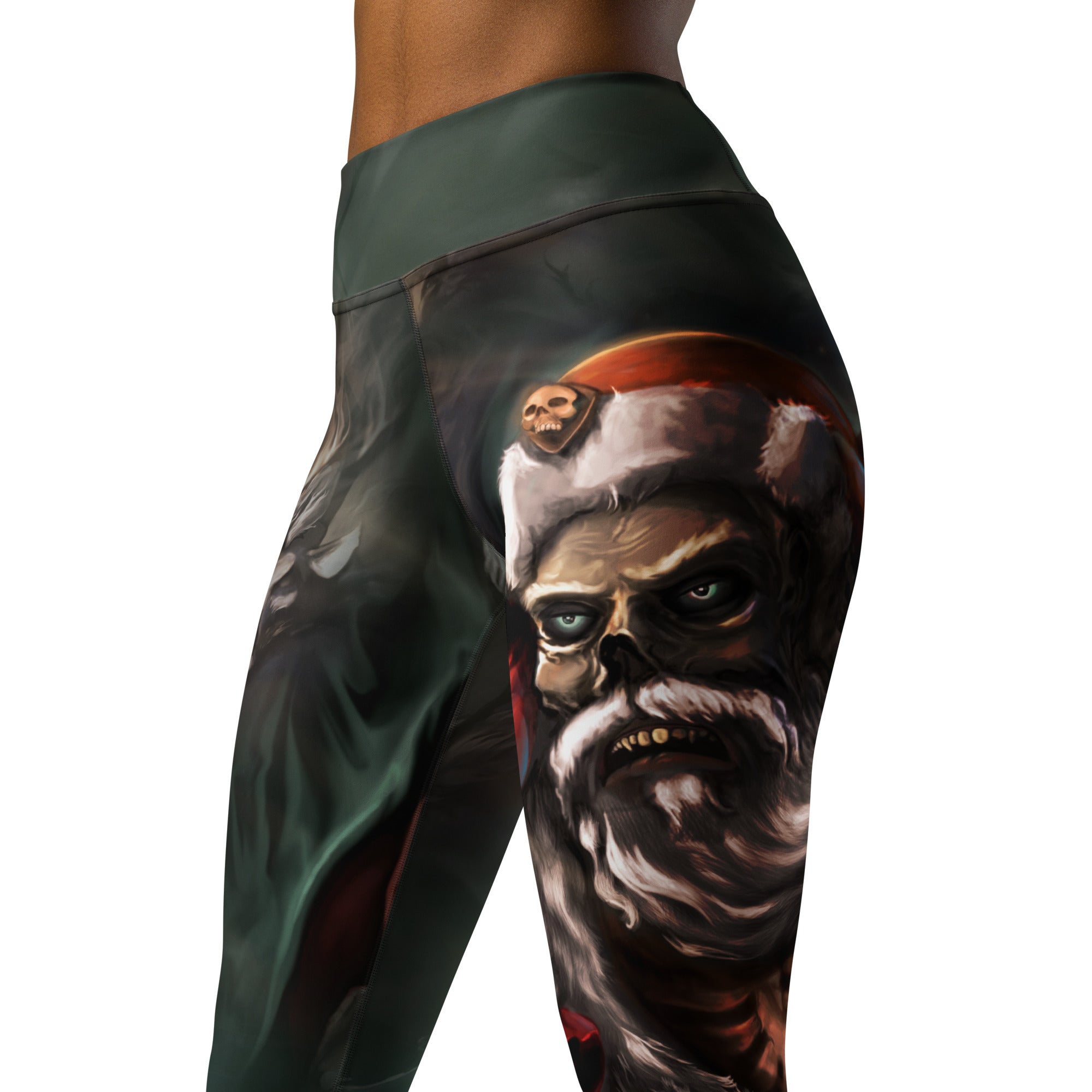 Zombie Santa Yoga Leggings